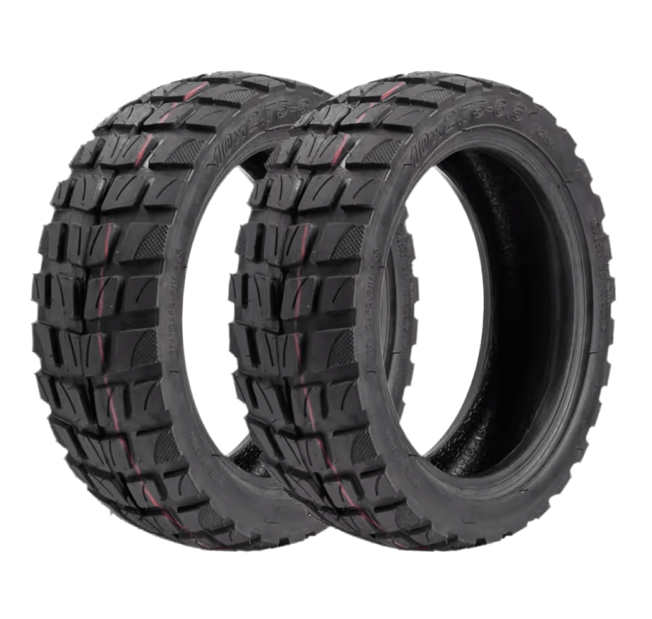 Pneu de trottinette électrique 10 pouces 10 x 2,75-6,5 Tubeless