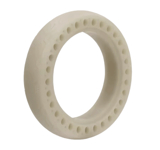 Pneu Plein Fluorescent 10 pouces