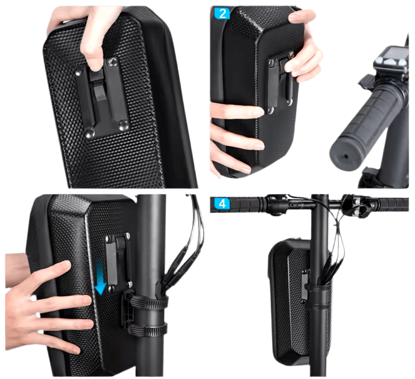 Sac avant étanche trottinette