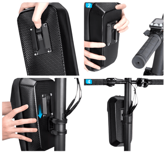 Sac avant étanche trottinette