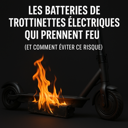 Incendie batterie trottinette électrique : causes, prévention et conseils Oratelier