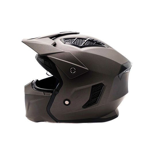 Visière claire et visière noire du casque Street FRV Bronze Mat
