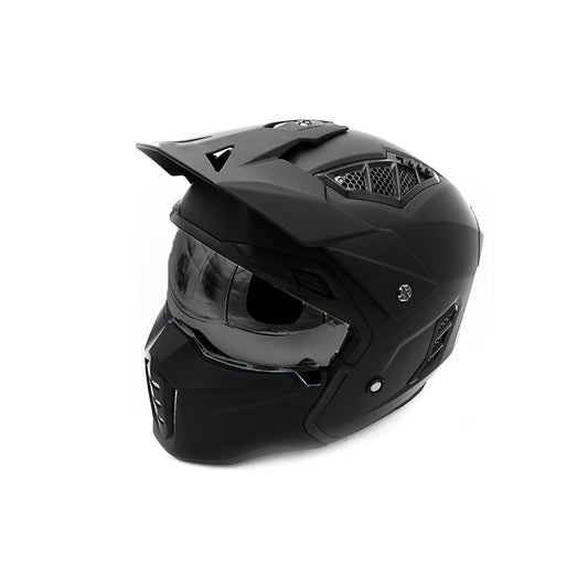 Casque modulable Street FRV Noir Mat, finition mate