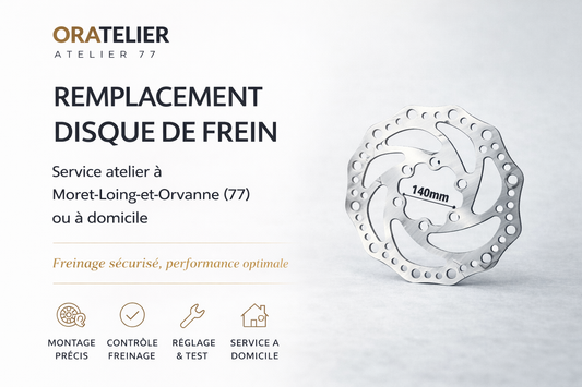 Remplacement disque de frein